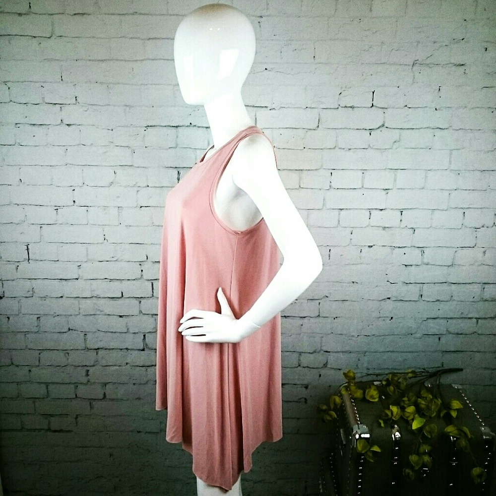 NWT Green Envelope peach skin swimsuit cover-up - Picture 2 of 4